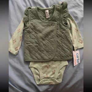 carters 2 piece set bnwt